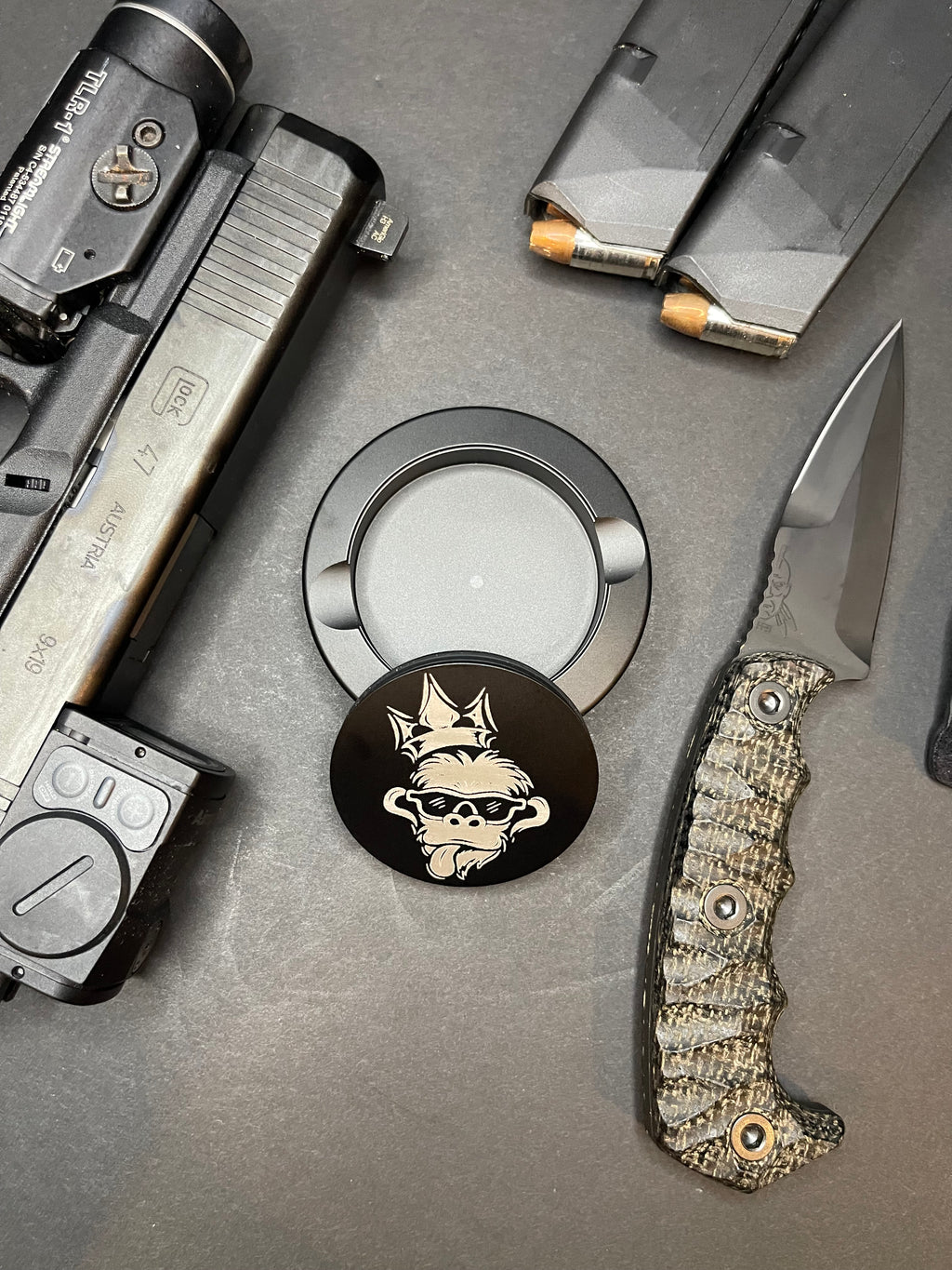 Monkey Business Pouch Tin