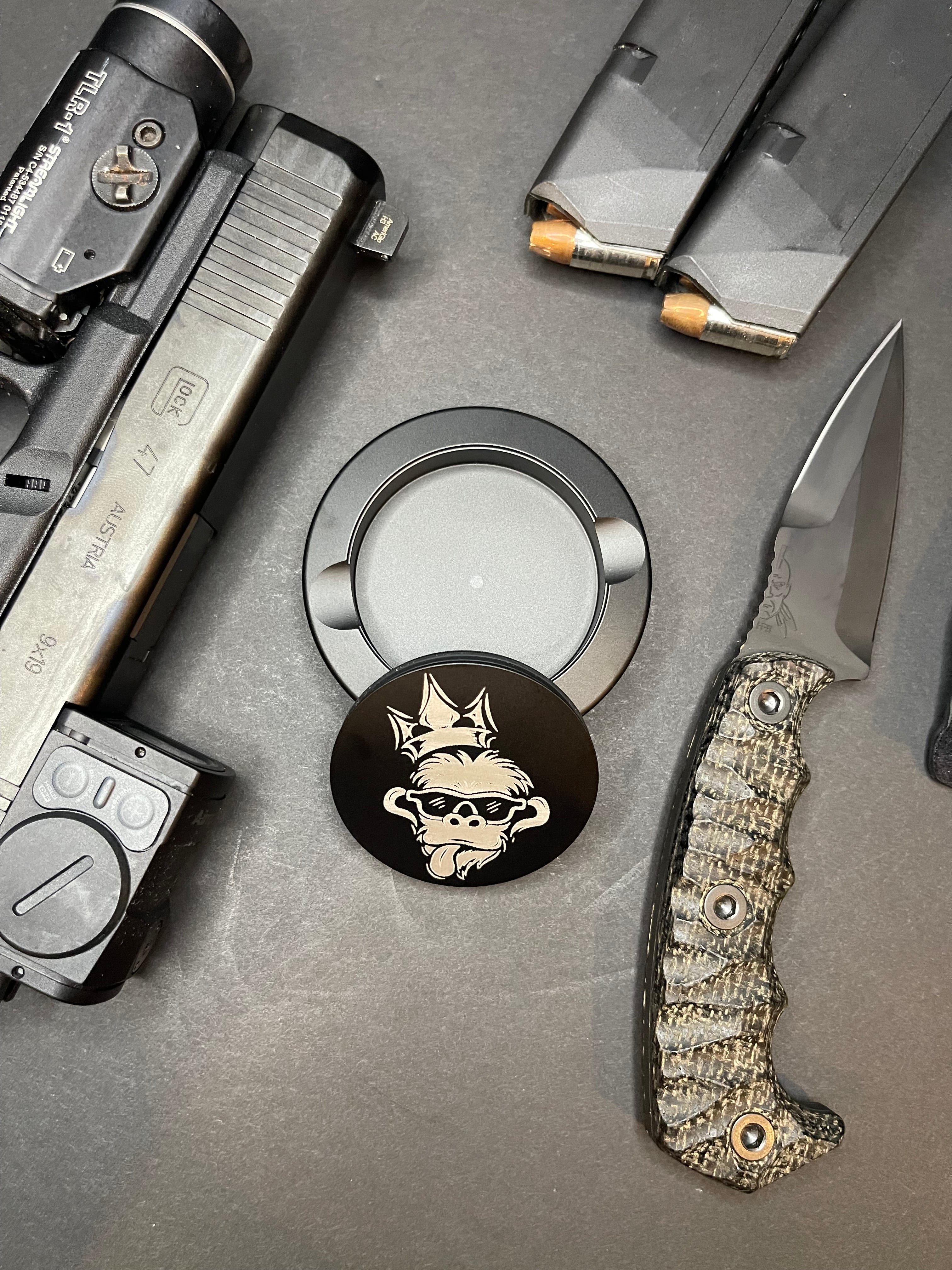 Monkey Business Pouch Tin