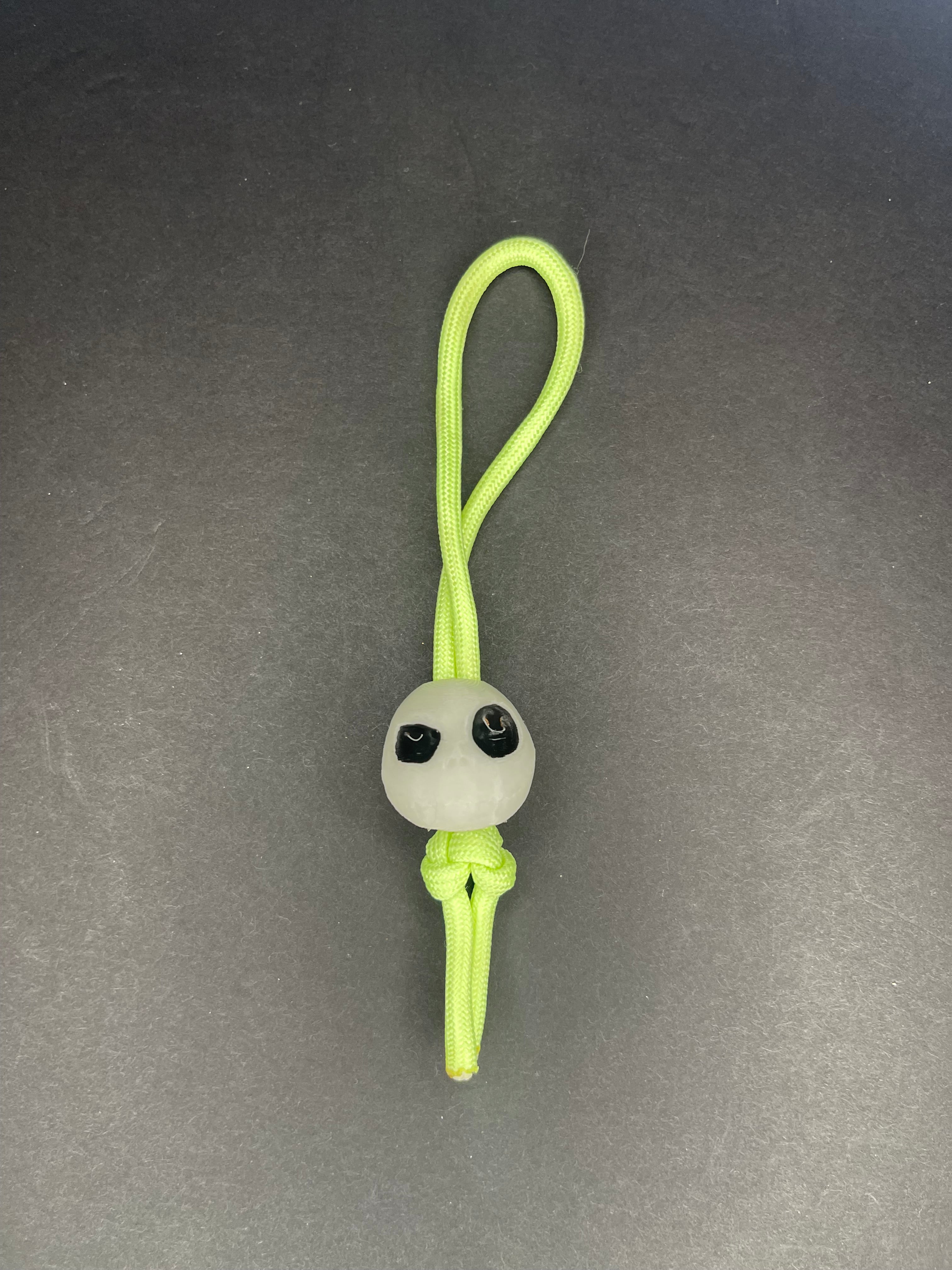Jack Skellington Bead and laynard (both glow in the dark)