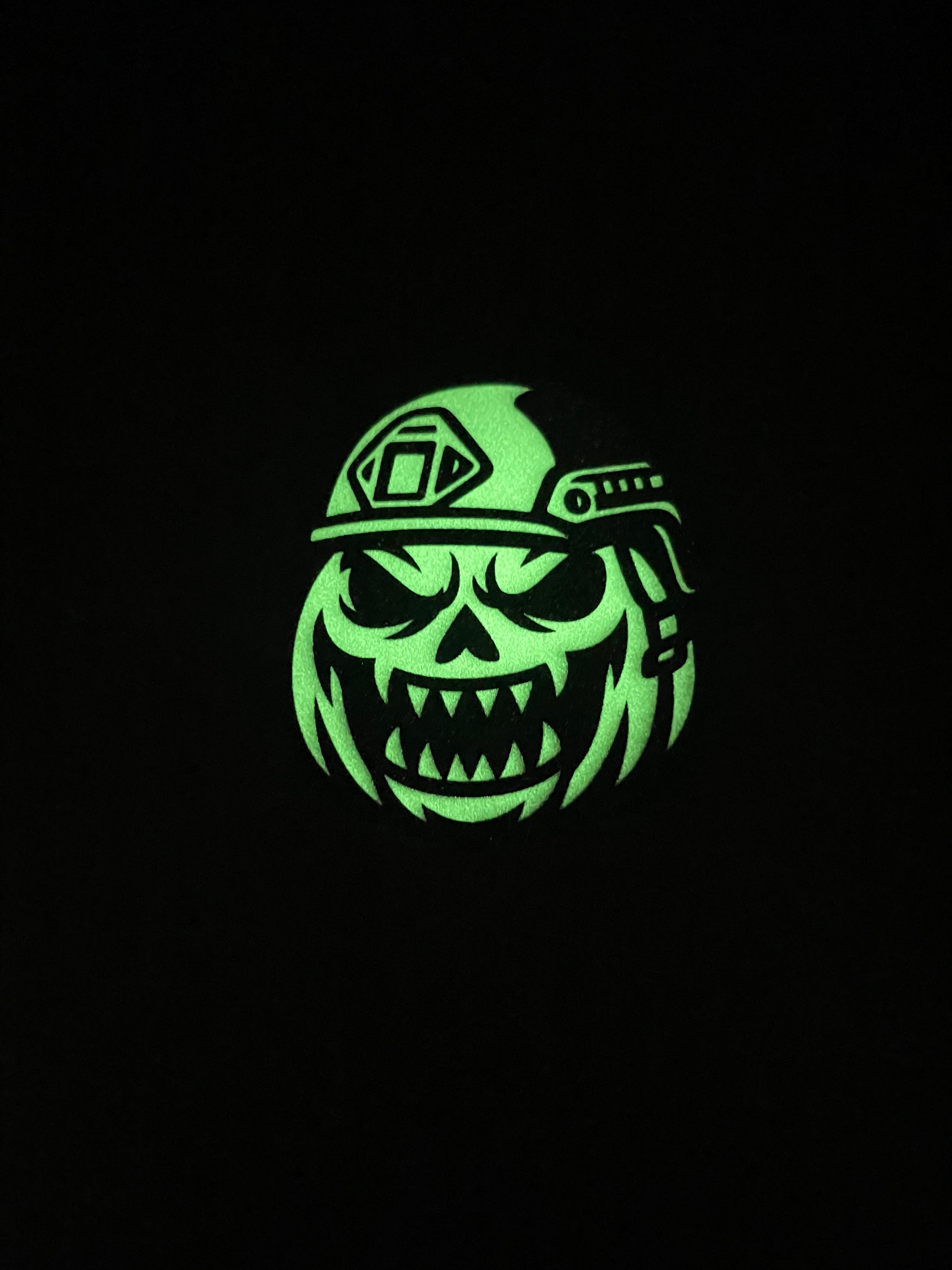 Scary Pumpkin (glow in the dark)