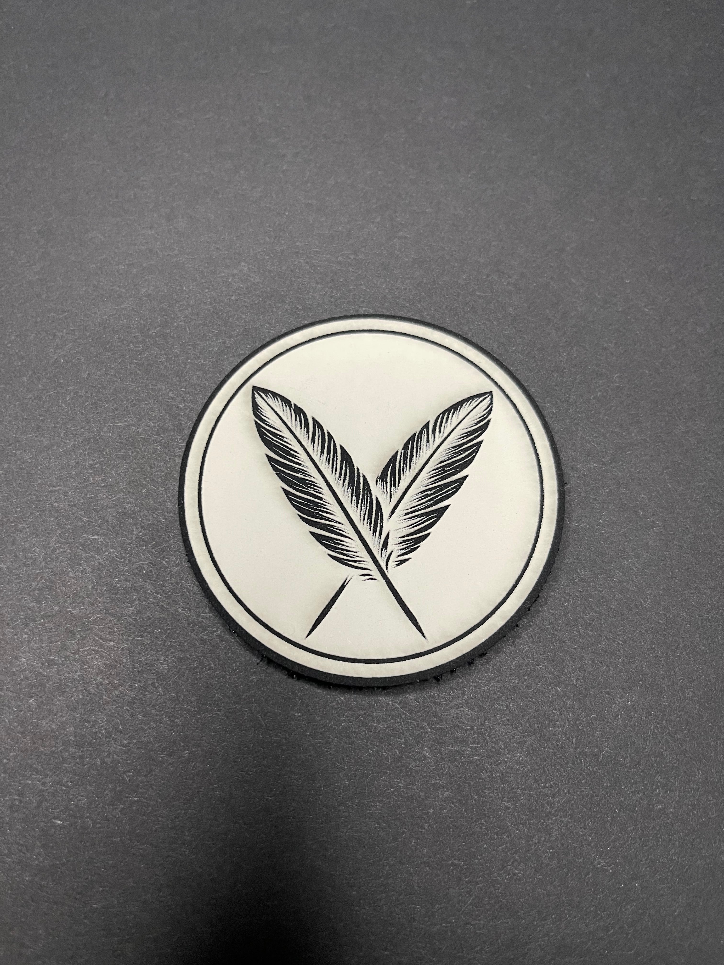 Feather Patch (Glow in the dark)