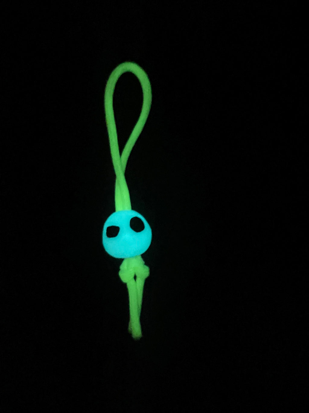 Jack Skellington Bead and laynard (both glow in the dark)