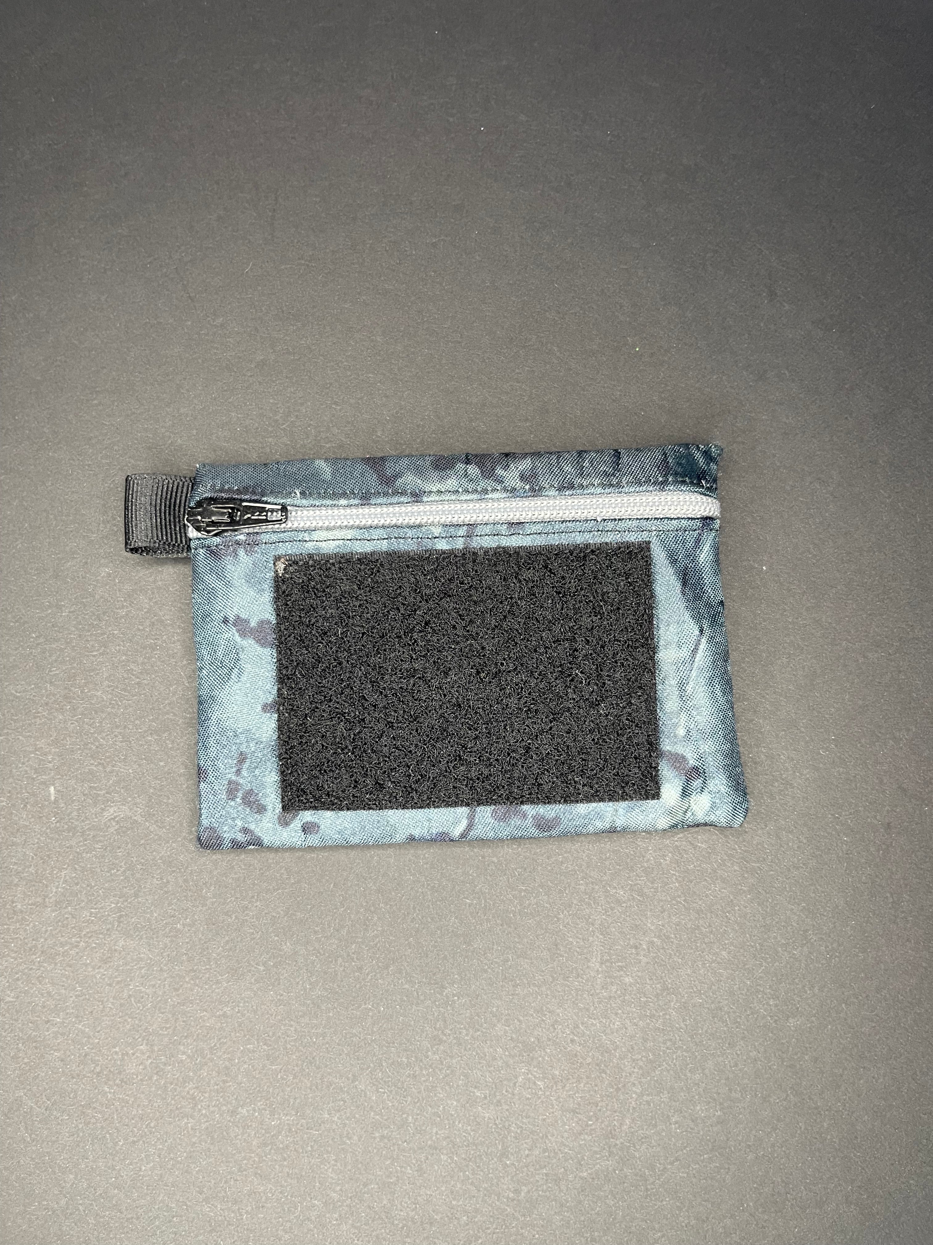 Blue/Gray Camo Wallet Slip