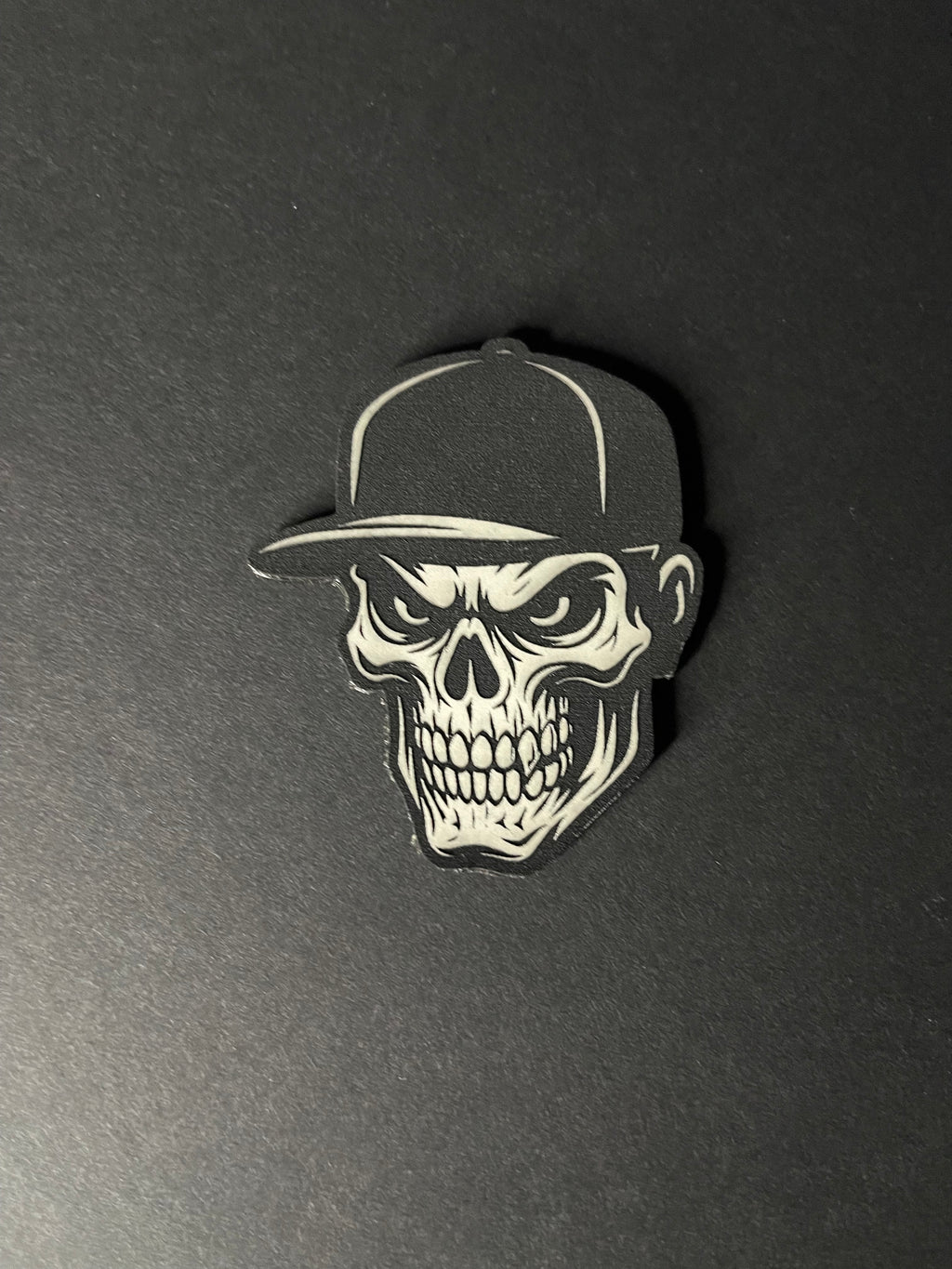 Skull & Cap Patch (glow in the dark)