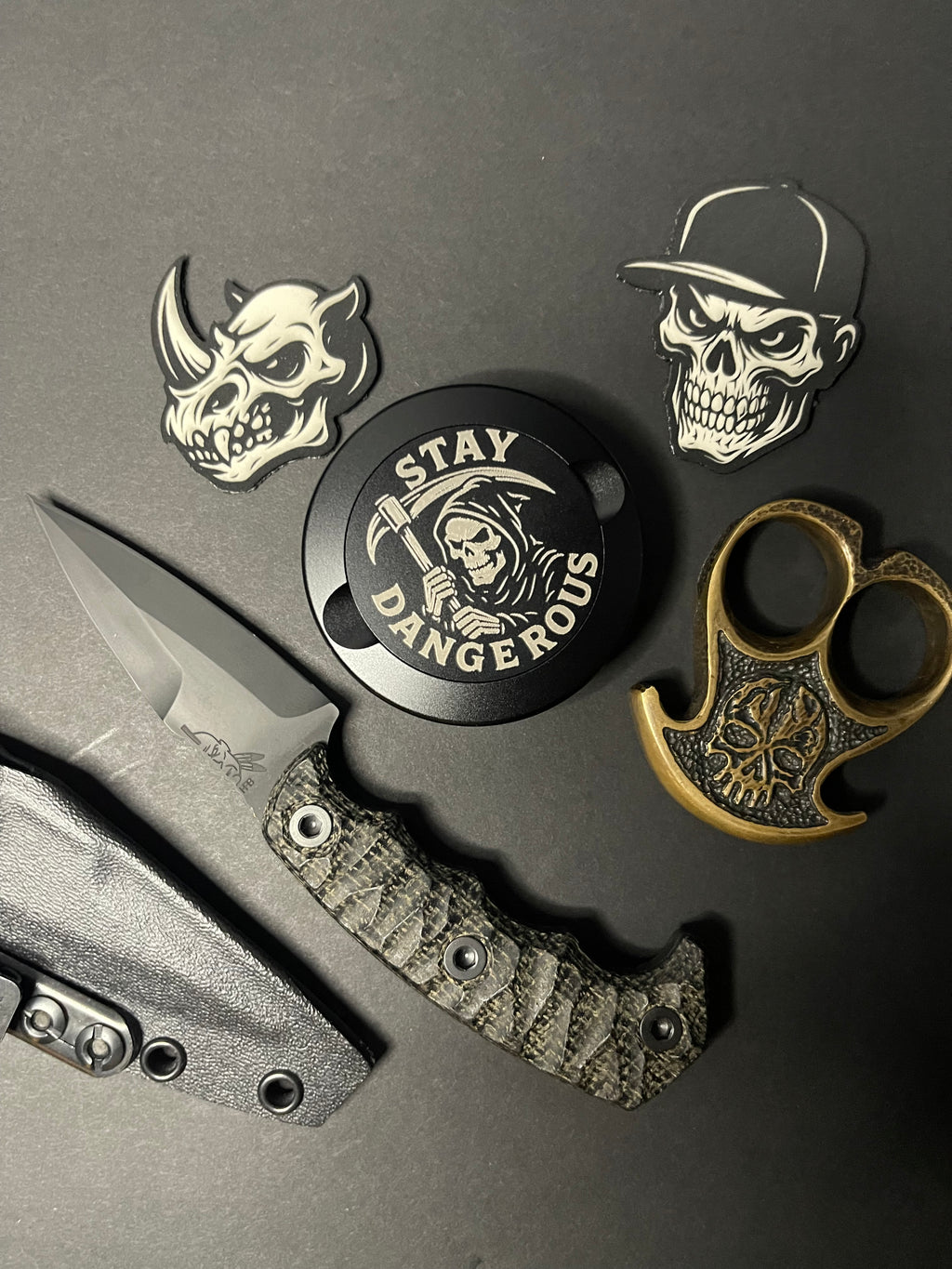 Stay Dangerous Pouch Tin