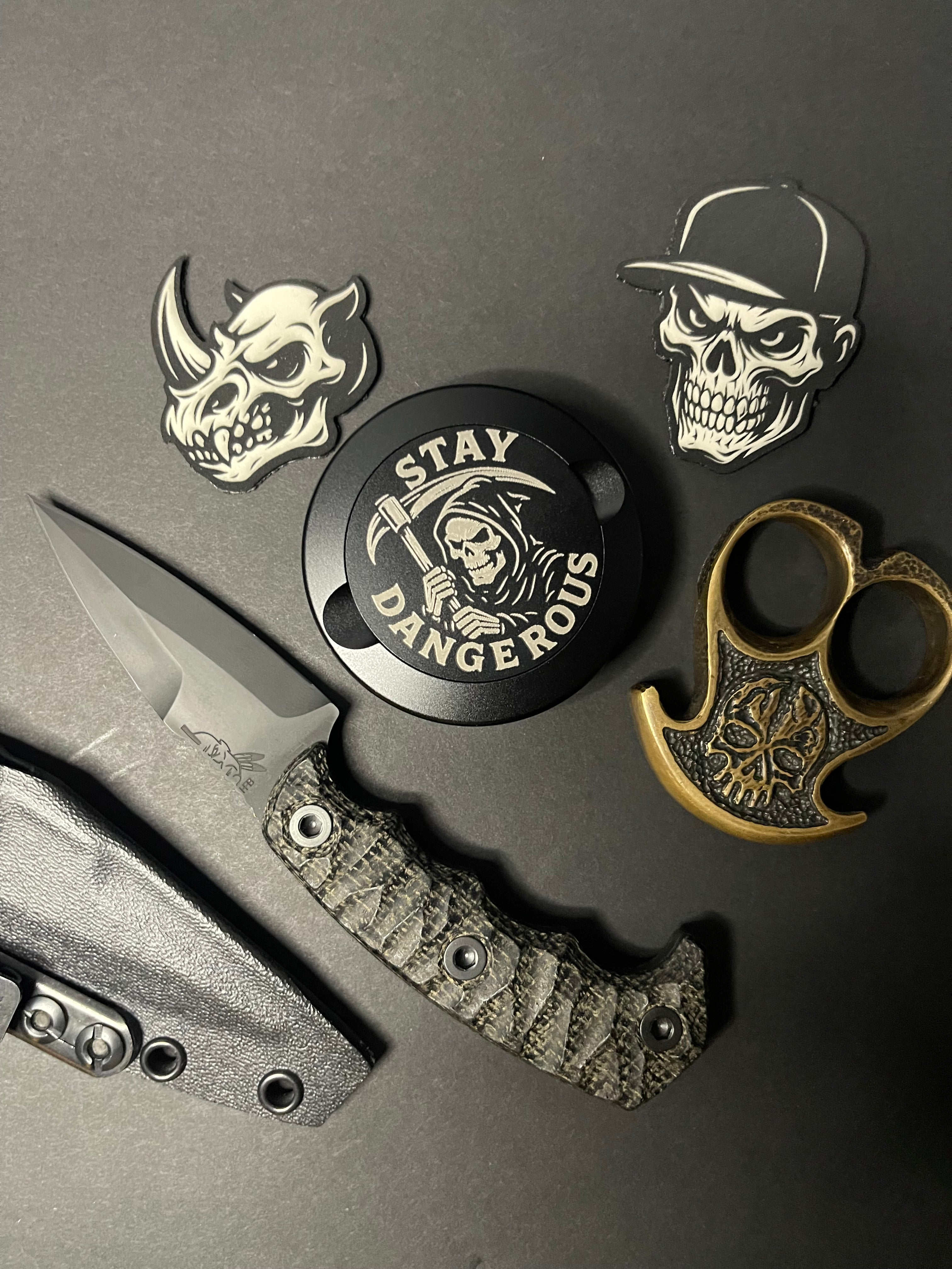 Stay Dangerous Pouch Tin
