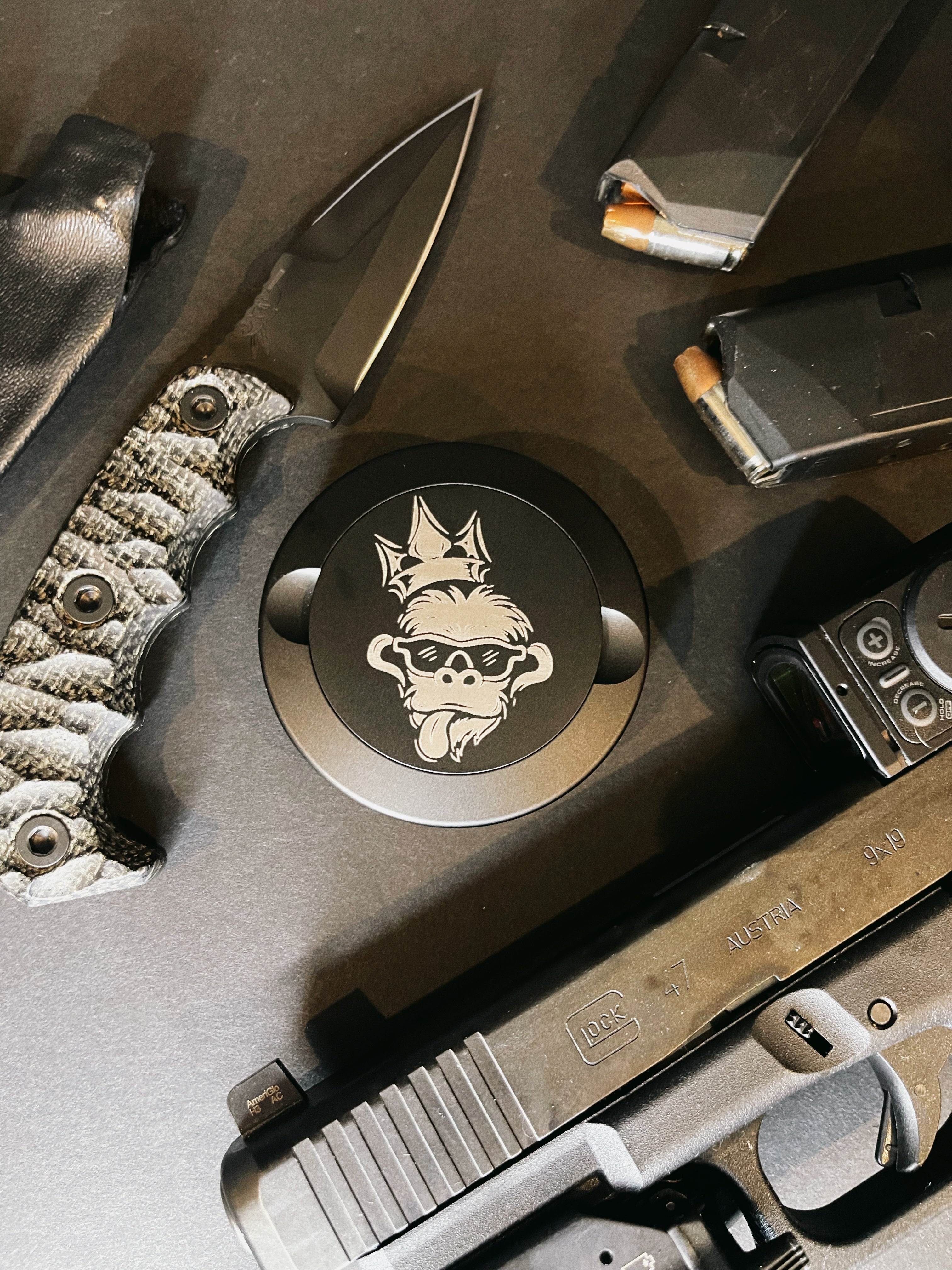Monkey Business Pouch Tin