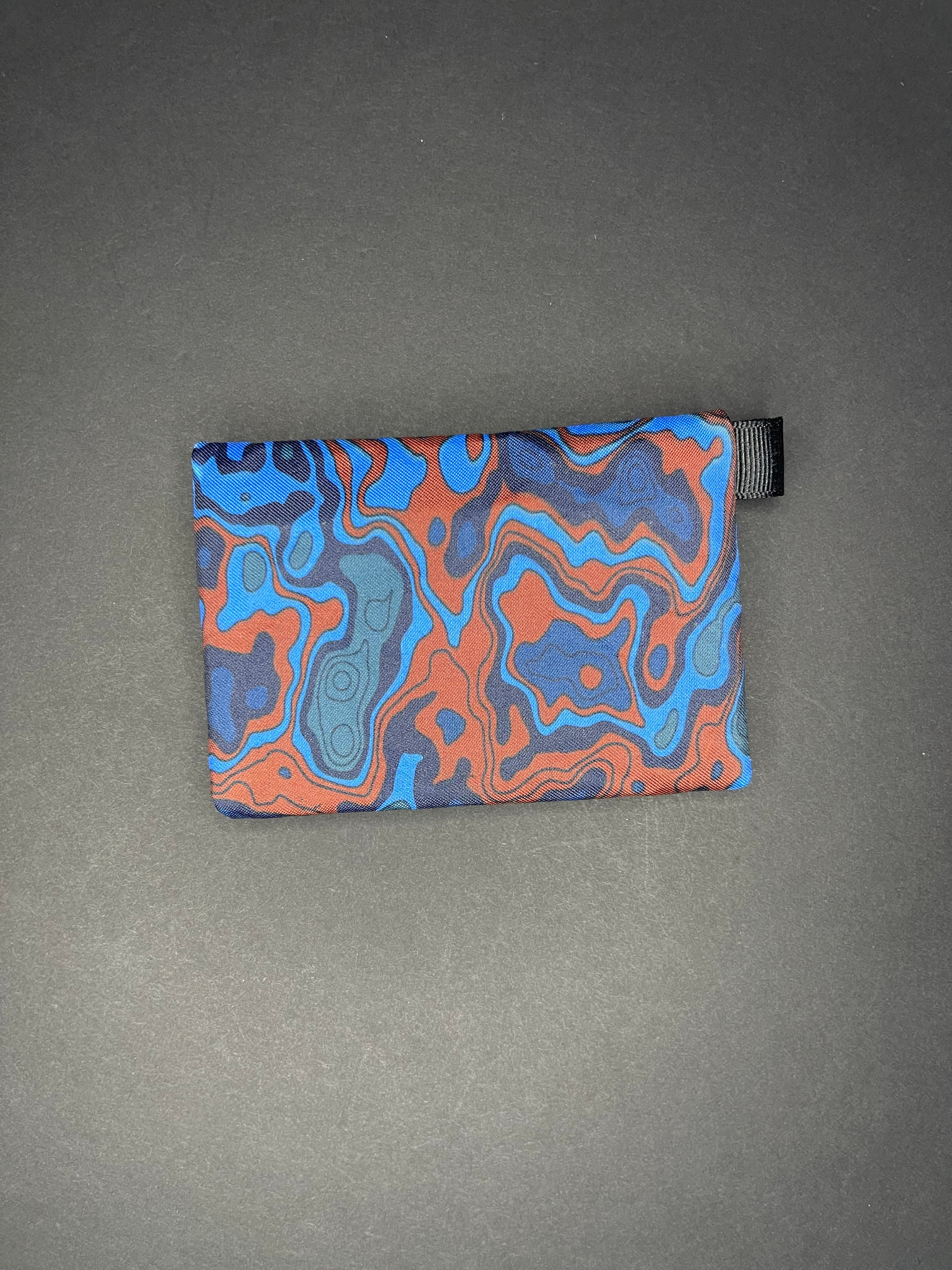 Red Blue Skyline Wallet Slip (1 available)