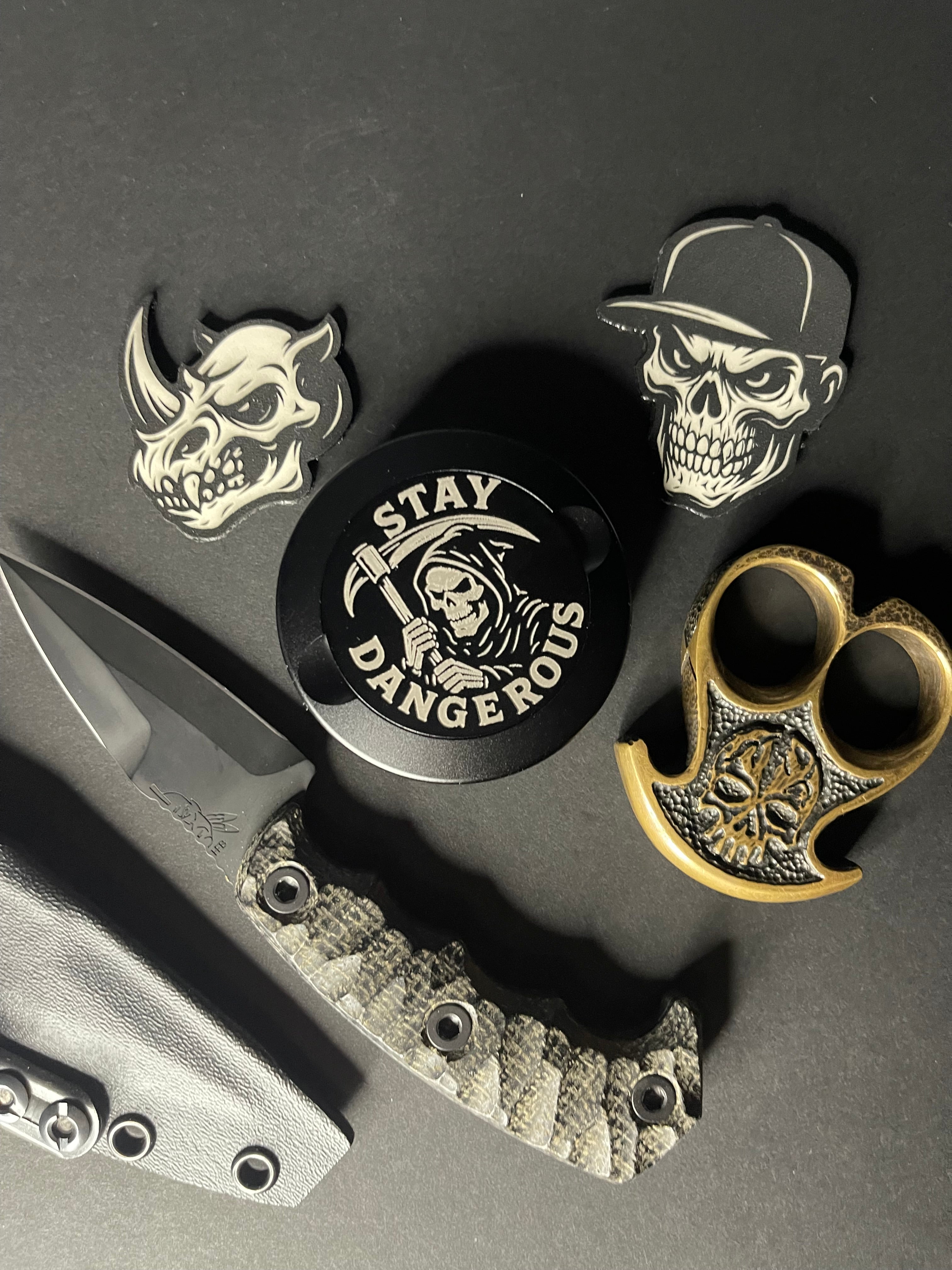 Stay Dangerous Pouch Tin