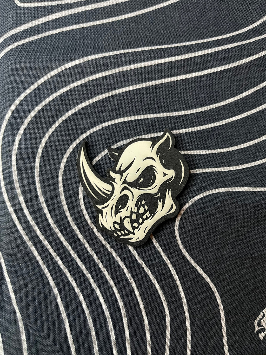 Rhino Patch (glow in the dark)
