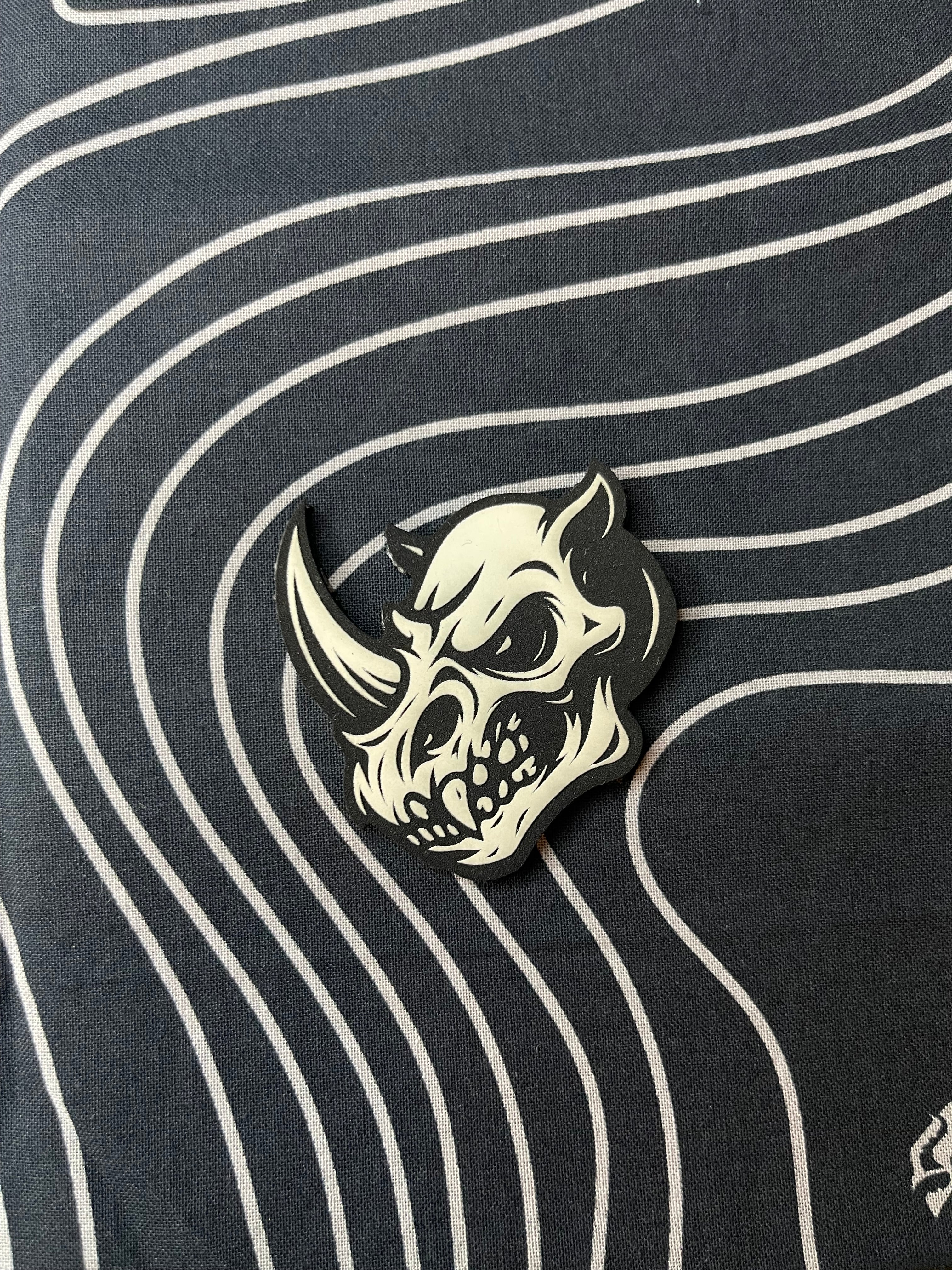 Rhino Patch (glow in the dark)
