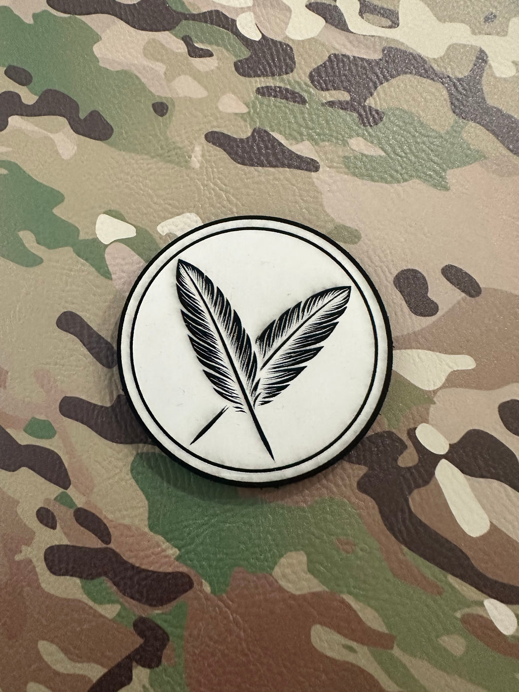 Feather Patch (Glow in the dark)