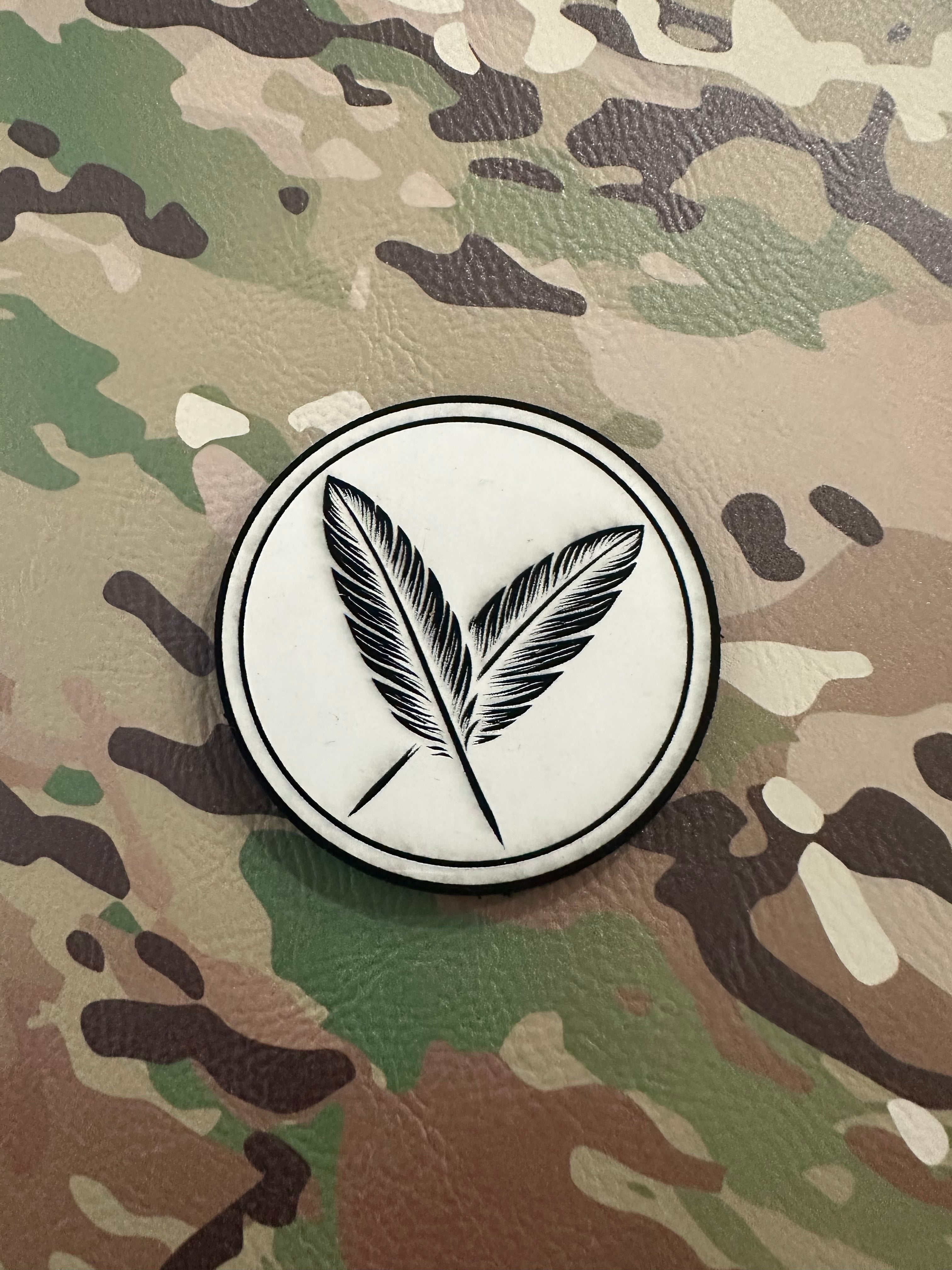 Feather Patch (Glow in the dark)