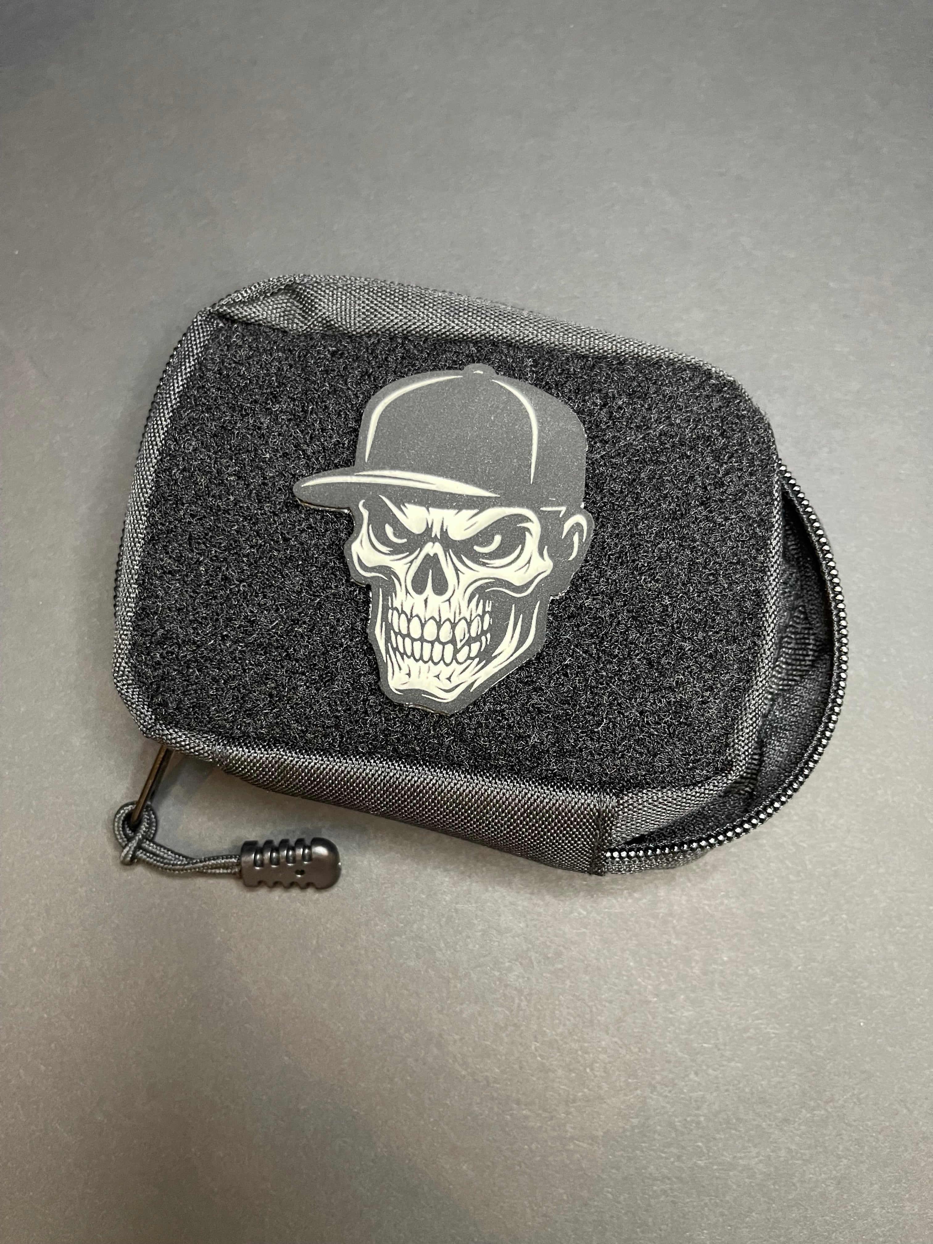 Skull & Cap Patch (glow in the dark)