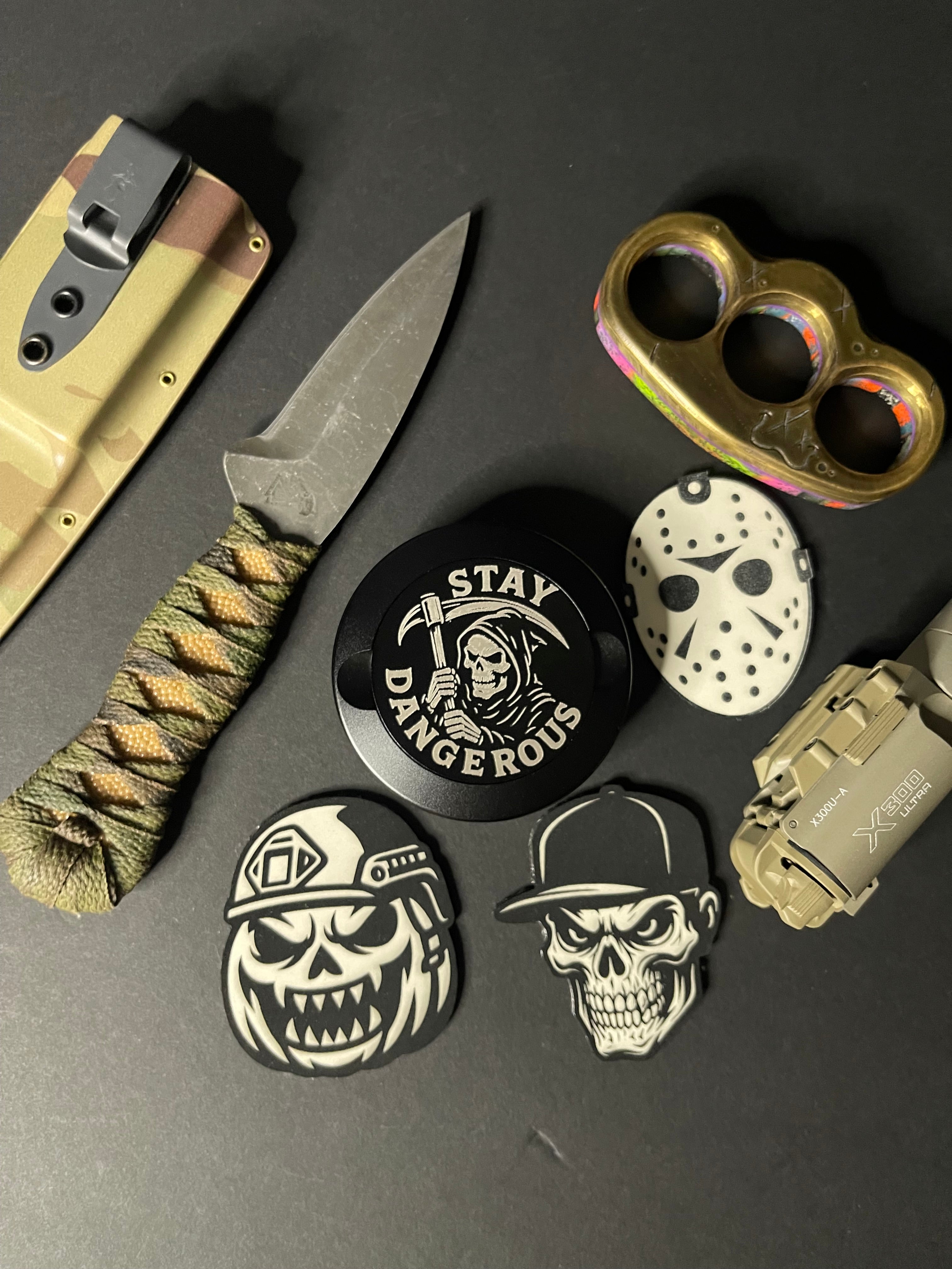 Stay Dangerous Pouch Tin