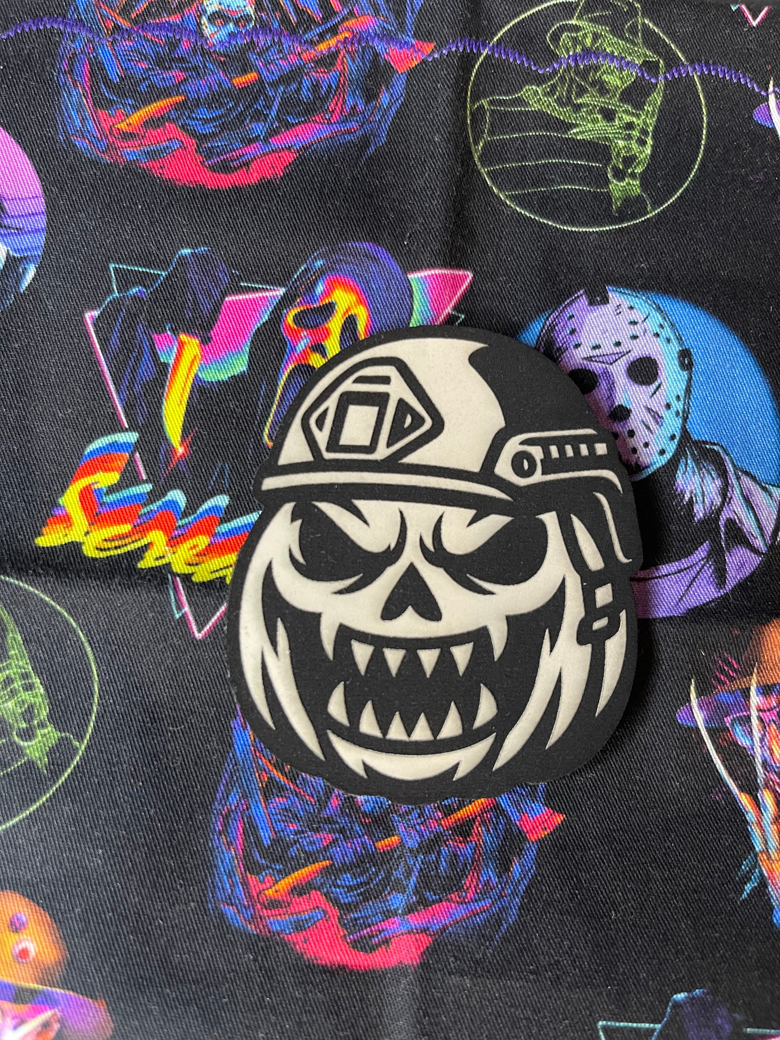 Pumpkin Head with bump helmet (Glow in the dark)