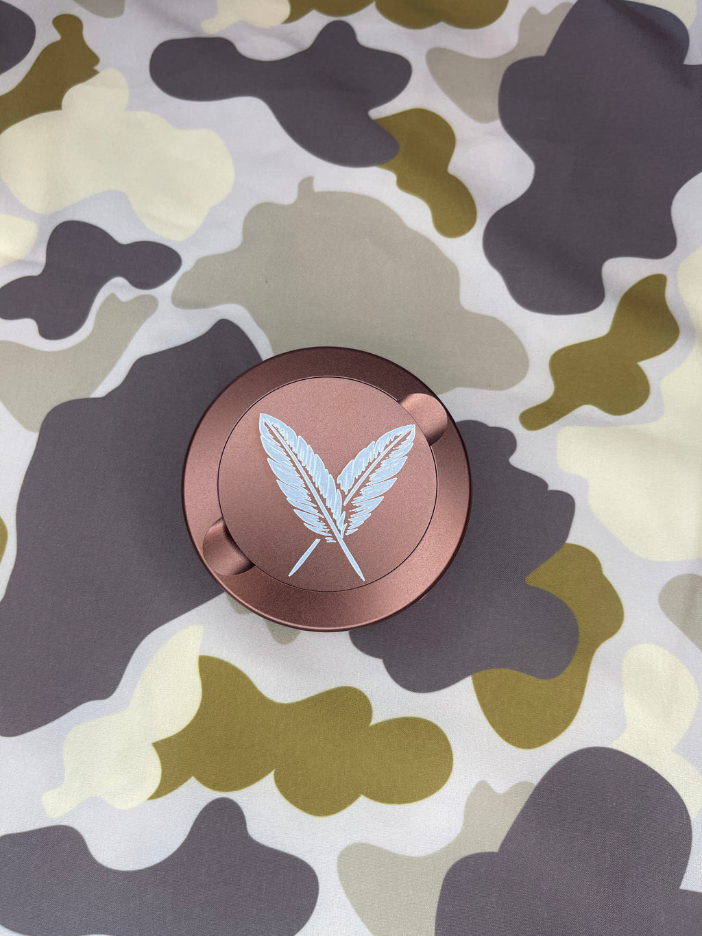 Feather Pouch Tin (Copper)