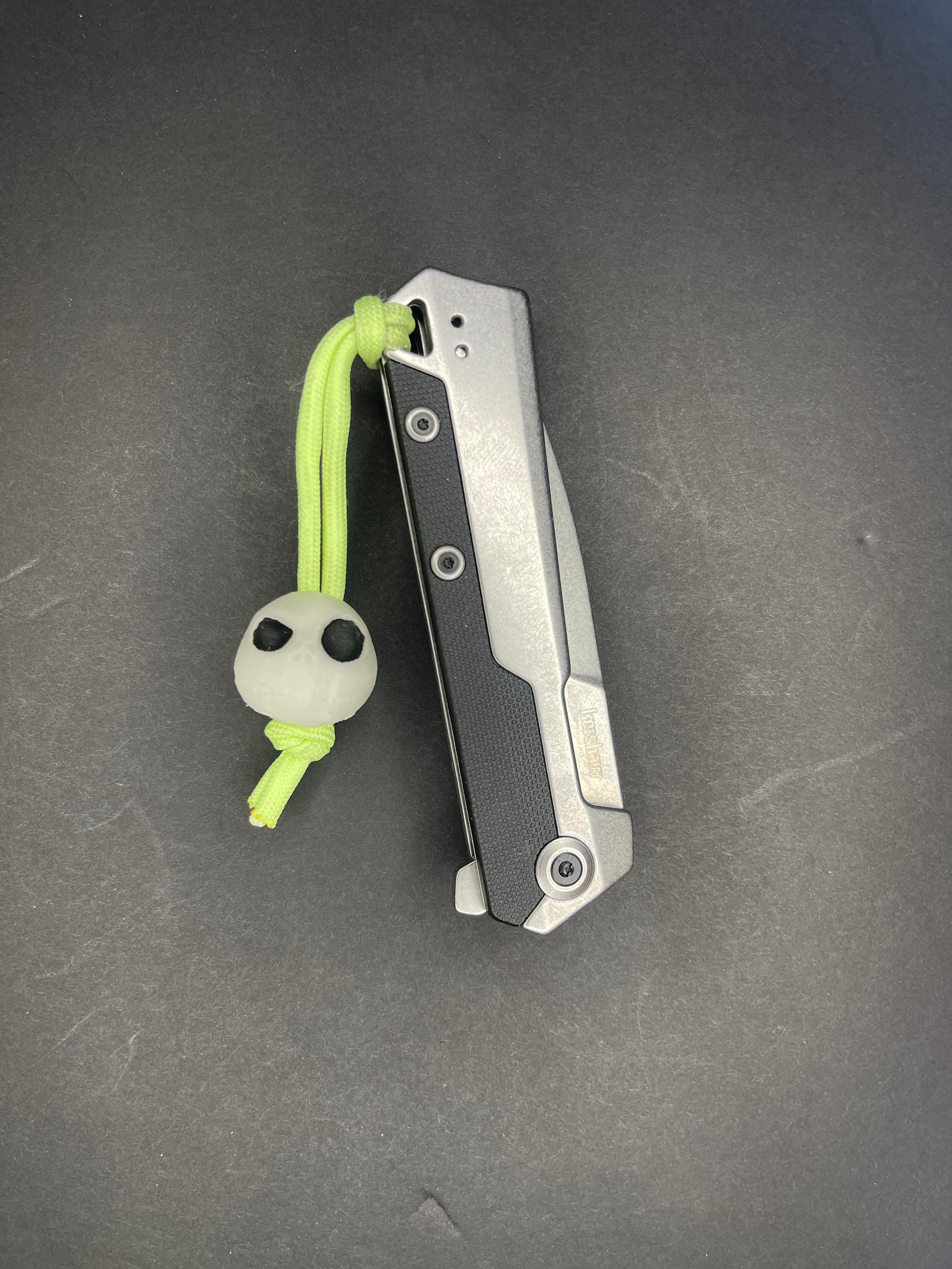 Jack Skellington Bead and laynard (both glow in the dark)